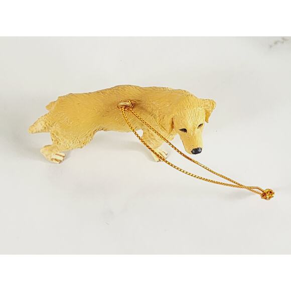Enesco Golden Retriever Dog Christmas Ornament 2 1/2" Holidays Year 2006 Vintage - Picture 11 of 15